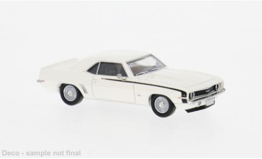 Modellini auto Chevrolet Camaro Coupe bianco 1969 1/87 Brekina
