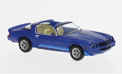 Modellini auto Chevrolet Camaro Z28 blu 1980 1/87 Brekina