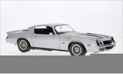 Chevrolet Camaro Z28 1/18 Greenlight grigio/orange 1978 modellini auto