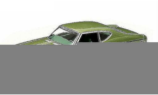 Chevrolet Chevelle tuning 1/64 Greenlight Copo verde 1969 modellini auto