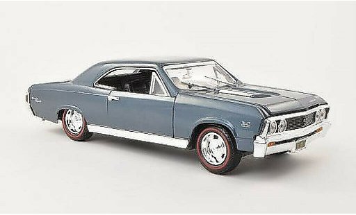 Chevrolet Chevelle SS 1/18 Motormax 396 grigio-blu 1967 modellini auto