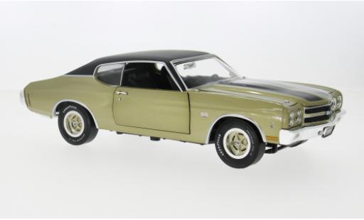 Chevrolet Chevelle 1/18 Auto World SS gold 1:18 modellino in miniatura
