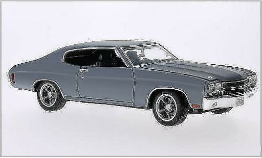 Chevrolet Chevelle SS 1/18 Greenlight opaco-grigio 1970 modellini auto