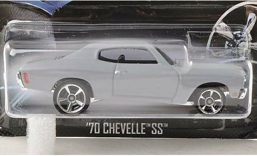 Chevrolet Chevelle tuning 1/64 Hot Wheels SS opaco-grigio Fast & Furious 1970 modellini auto