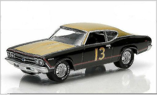 Chevrolet Chevelle Coupe 1/64 Greenlight Talladega Nights - The Ballad of Ricky Bobby 1969 modellini auto