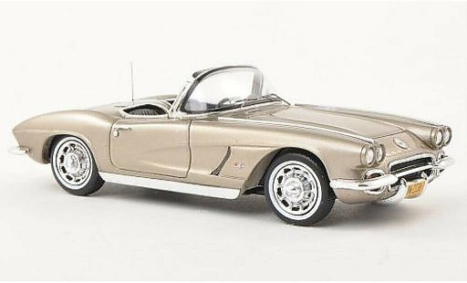Chevrolet Corvette Convertible 1/43 Spark C1 C1 Convertibile beige 1962 modellini auto