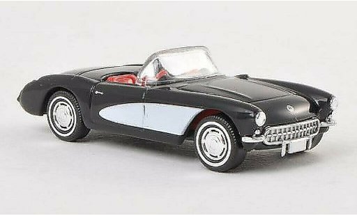 Chevrolet Corvette Convertible 1/87 Busch C1 C1 Convertibile nero/bianco 1956 modellini auto