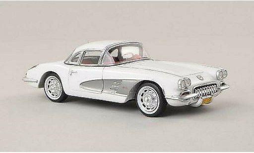 Chevrolet Corvette Convertible 1/43 Spark C1 (C1) Hardtop bianco/grigio 1960 modellini auto