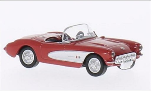 Chevrolet Corvette Convertible 1/87 Schuco C1 C1 rosso/bianco modellini auto