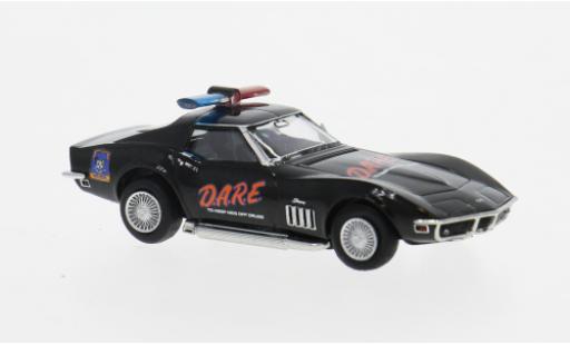 Chevrolet Corvette 1/87 Brekina C3 1967 D.A.R.E. 1:87 modellino in miniatura