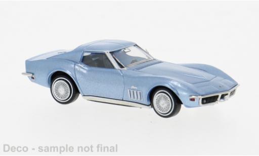 Chevrolet Corvette 1/87 Brekina C3 blau 1967 1:87 modellino in miniatura