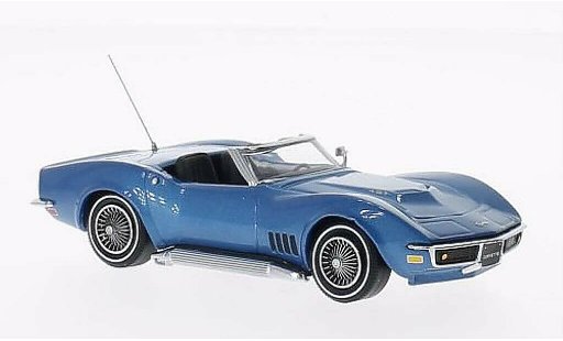 Chevrolet Corvette Convertible 1/43 Vitesse C3 Convertibile blu 1968 modellini auto
