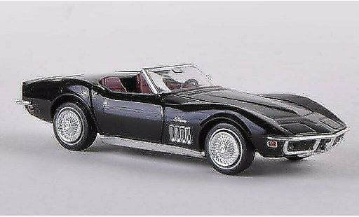 Chevrolet Corvette Convertible 1/87 Brekina C3 Convertibile nero modellini auto