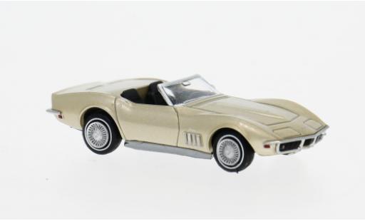 Chevrolet Corvette 1/87 Brekina C3 gold 1967 1:87