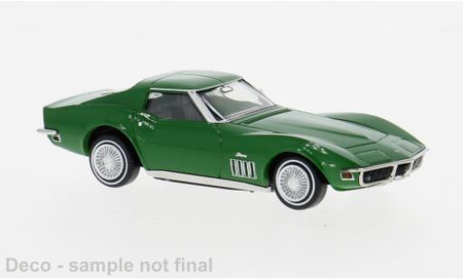 Chevrolet Corvette 1/87 Brekina C3 grün 1967 1:87 modellino in miniatura