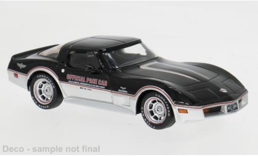 Modellini auto Chevrolet Corvette Coupe (C3) nero/argento 1980 1/43 IXO