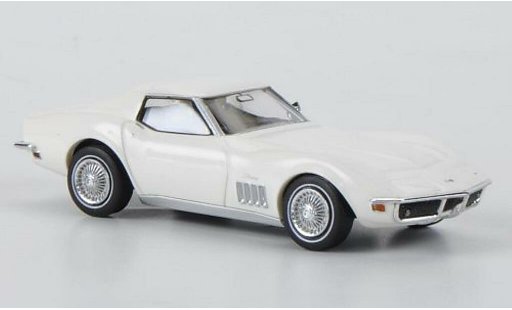 Chevrolet Corvette Coupe 1/87 Brekina C3 bianco modellini auto