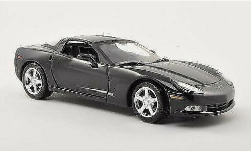 Chevrolet Corvette Coupe 1/24 Motormax C6 nero 2005 modellini auto