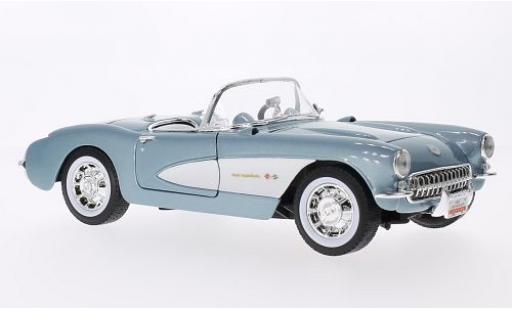 Chevrolet Corvette 1/18 Lucky Die Cast blau Lucky Die Cas 1:18 modellino in miniatura