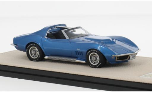 Chevrolet Corvette 1/43 Stamp Models L88 blau 1969 1:43 modellino in miniatura