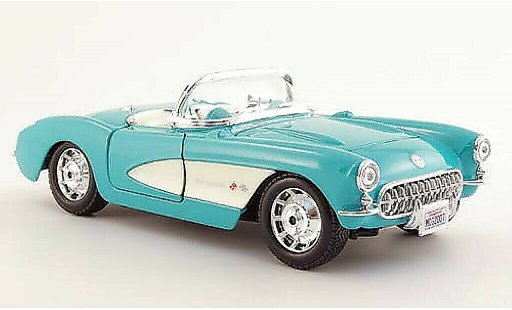 Chevrolet Corvette Convertible 1/24 Maisto C1 mint 1957 modellini auto