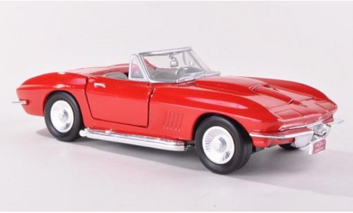 Chevrolet Corvette Convertible 1/24 Motormax C2 Convertibile (C2) rosso modellini auto