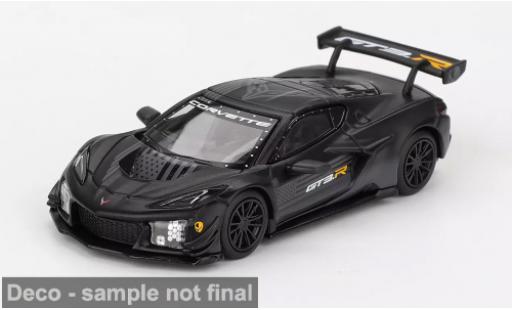 Chevrolet Corvette 1/64 Mini GT Z06 schwarz 2025 1:64 modellino in miniatura