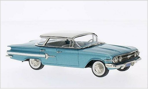 Chevrolet Impala Sedan 1/43 Brooklin 4-door Hardtop Sport metallicoo turchese/bianco 1960 modellini auto