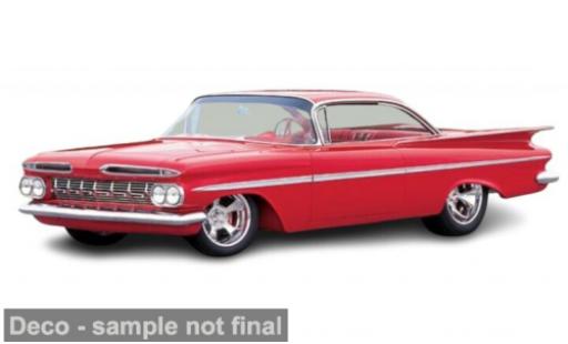 Chevrolet Impala 1/24 Maisto rot 1959 1:24 modellino in miniatura