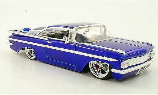 Chevrolet Impala tuning 1/24 Jada Toys blu 1959 modellini auto
