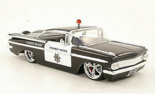 Chevrolet Impala police 1/24 Jada Toys Tuning Highway Patrol Polizia (US) 1959 modellini auto