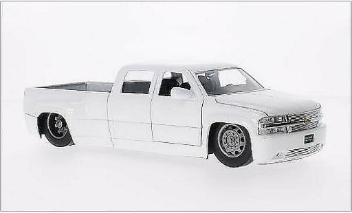 Chevrolet Silverado pickup 1/24 Jada Toys Dooley bianco 1999 modellini auto