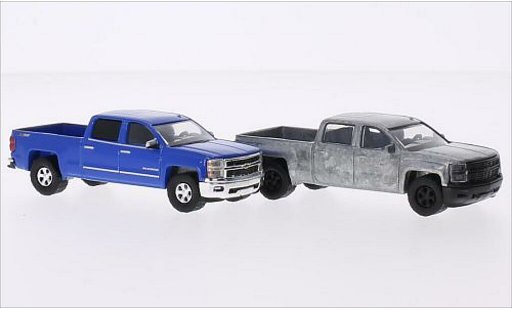 Chevrolet Silverado pickup 1/64 Greenlight LTZ 271 2014 modellini auto
