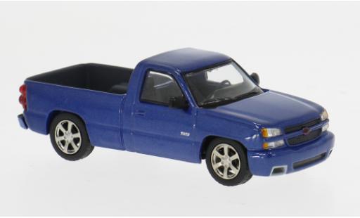 Chevrolet Silverado 1/64 Para64 Single Cab blau 2006 1:64 modellino in miniatura