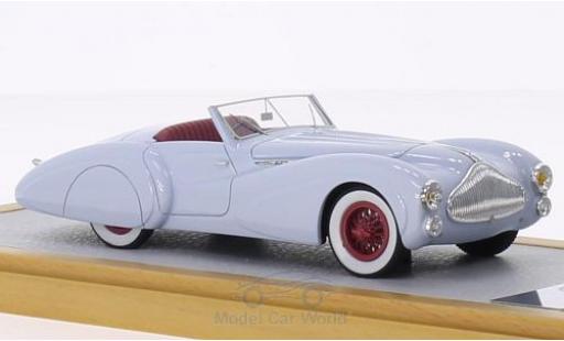 Talbot Lago 1/43 Chromes T150 Roadster Saoutchik blu RHD 1939 modellino in miniatura