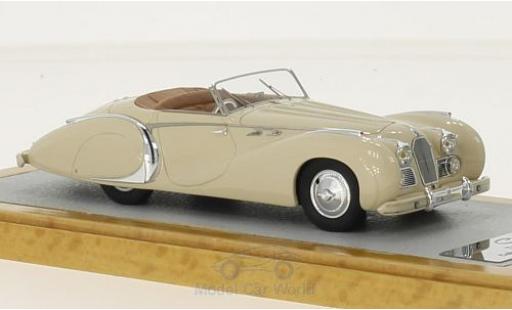 Talbot Lago 1/43 Chromes T26 Cabriolet Grand Sport Saoutchik beige RHD 1950 sn110120 modellino in miniatura