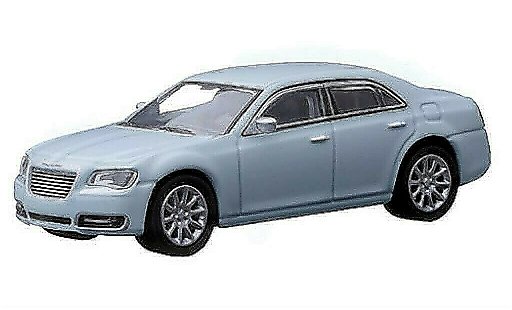 Chrysler 300C Sedan 1/64 Greenlight blu 2013 modellini auto