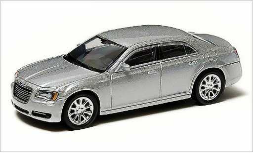 Chrysler 300C Sedan 1/64 Greenlight grigio 2013 modellini auto