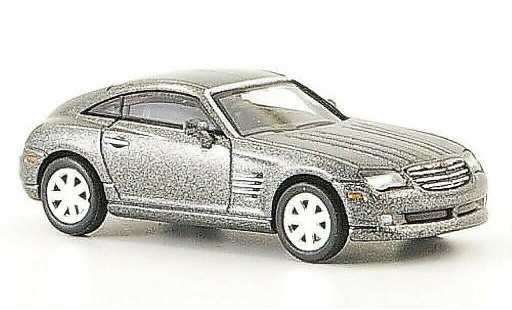 Chrysler Crossfire Coupe 1/87 Ricko grigio 2006 modellini auto