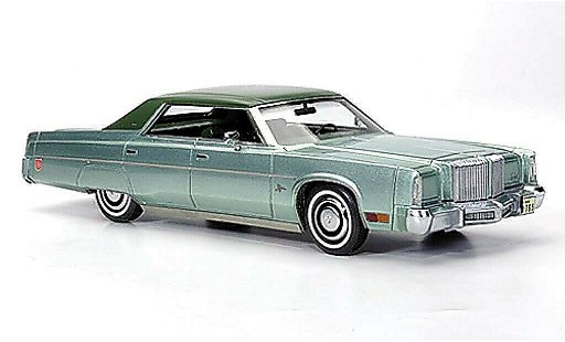 Chrysler Imperial Sedan 1/43 Neo grigioverde/verde 1975 modellini auto
