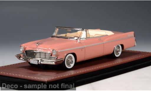Modellini auto Chrysler New Yorker rosa/beige 1956 1/43 GLM