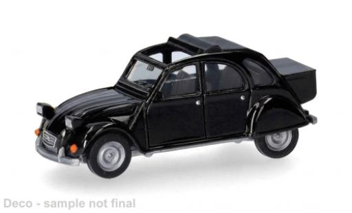 Citroen 2CV 1/87 Herpa 2 CV schwarz 1:87 modellino in miniatura