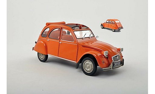 Citroen 2CV Berline 1/18 Norev 6 orange 1975 modellini auto