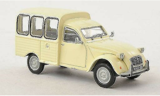 Citroen 2CV Berline 1/43 Eligor AKS 400 beige modellini auto