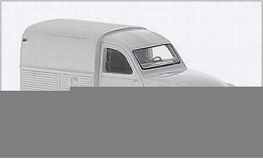 Citroen 2CV Fourgonnette 1/87 Brekina AZU grigio modellini auto