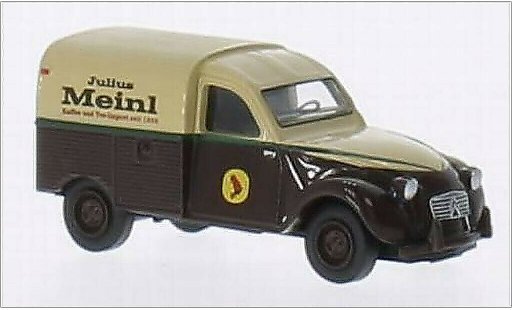 Citroen 2CV Fourgonnette 1/87 Brekina AZU Julius Meinl modellini auto