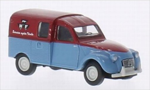 Citroen 2CV Fourgonnette 1/87 Brekina AZU Massey Ferguson modellini auto