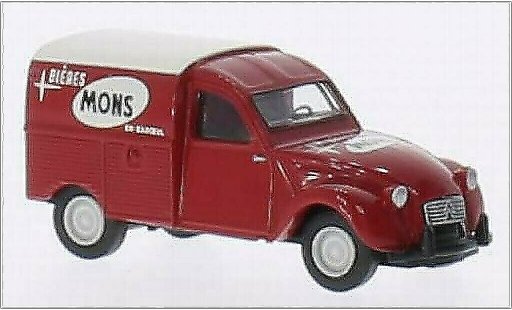 Citroen 2CV Fourgonnette 1/87 Brekina AZU Mons Biere (B) modellini auto