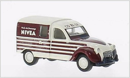Citroen 2CV Fourgonnette 1/87 Brekina AZU Nivea (F) modellini auto