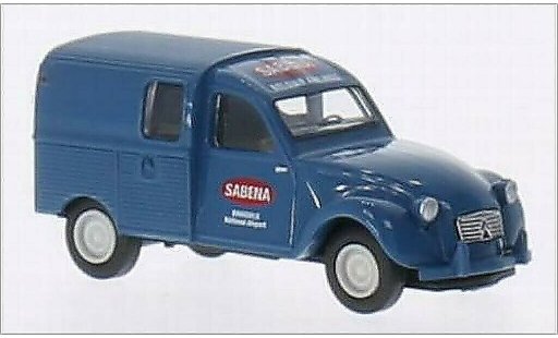Citroen 2CV Fourgonnette 1/87 Brekina AZU Sabena (B) modellini auto